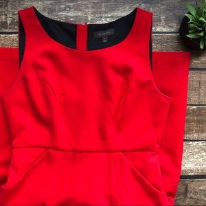 Classic Professional Red Dress